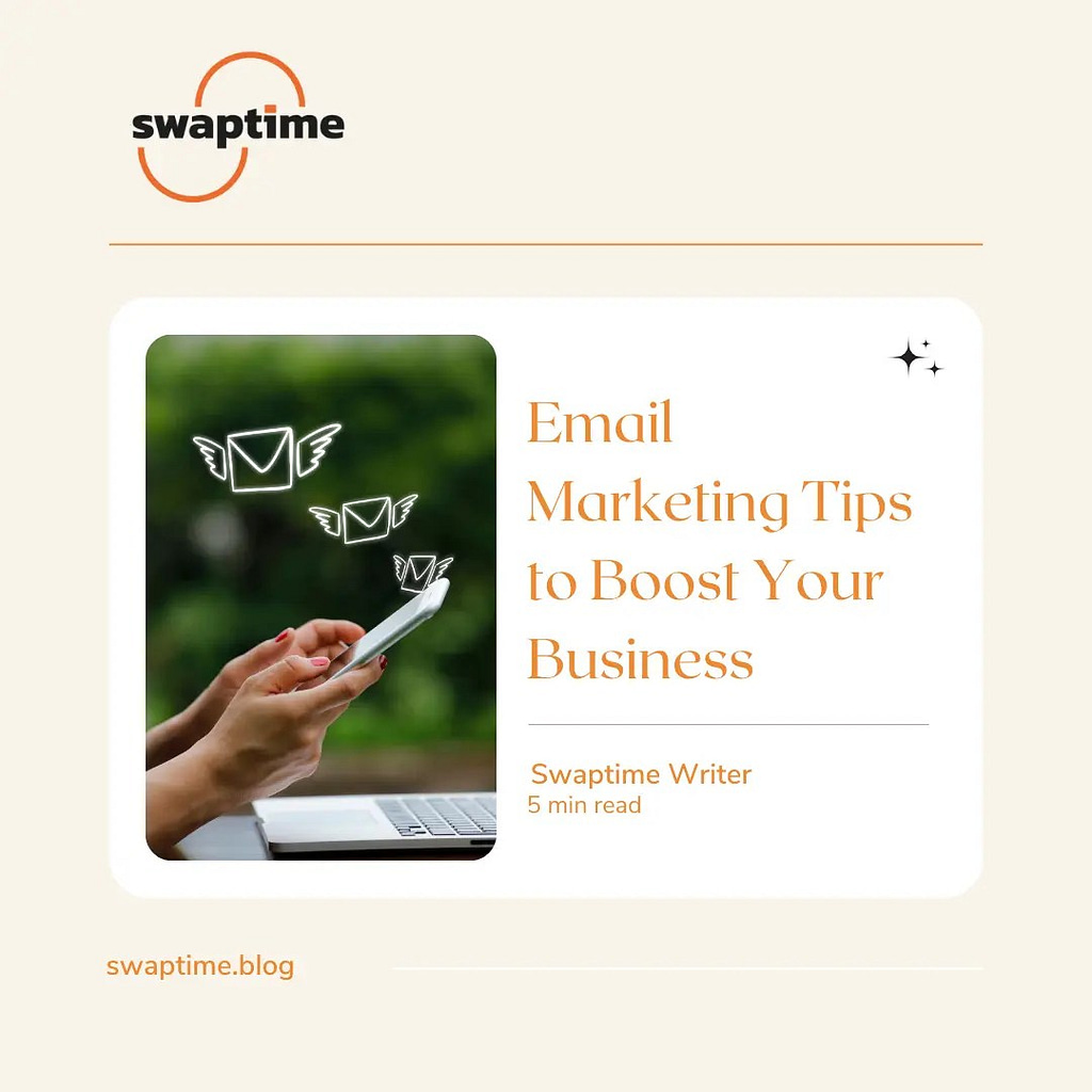 An image depicting Email Marketing Tips to Boost Your Business